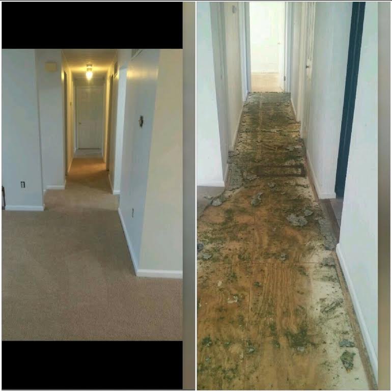 Flooring Installation Services Before and After